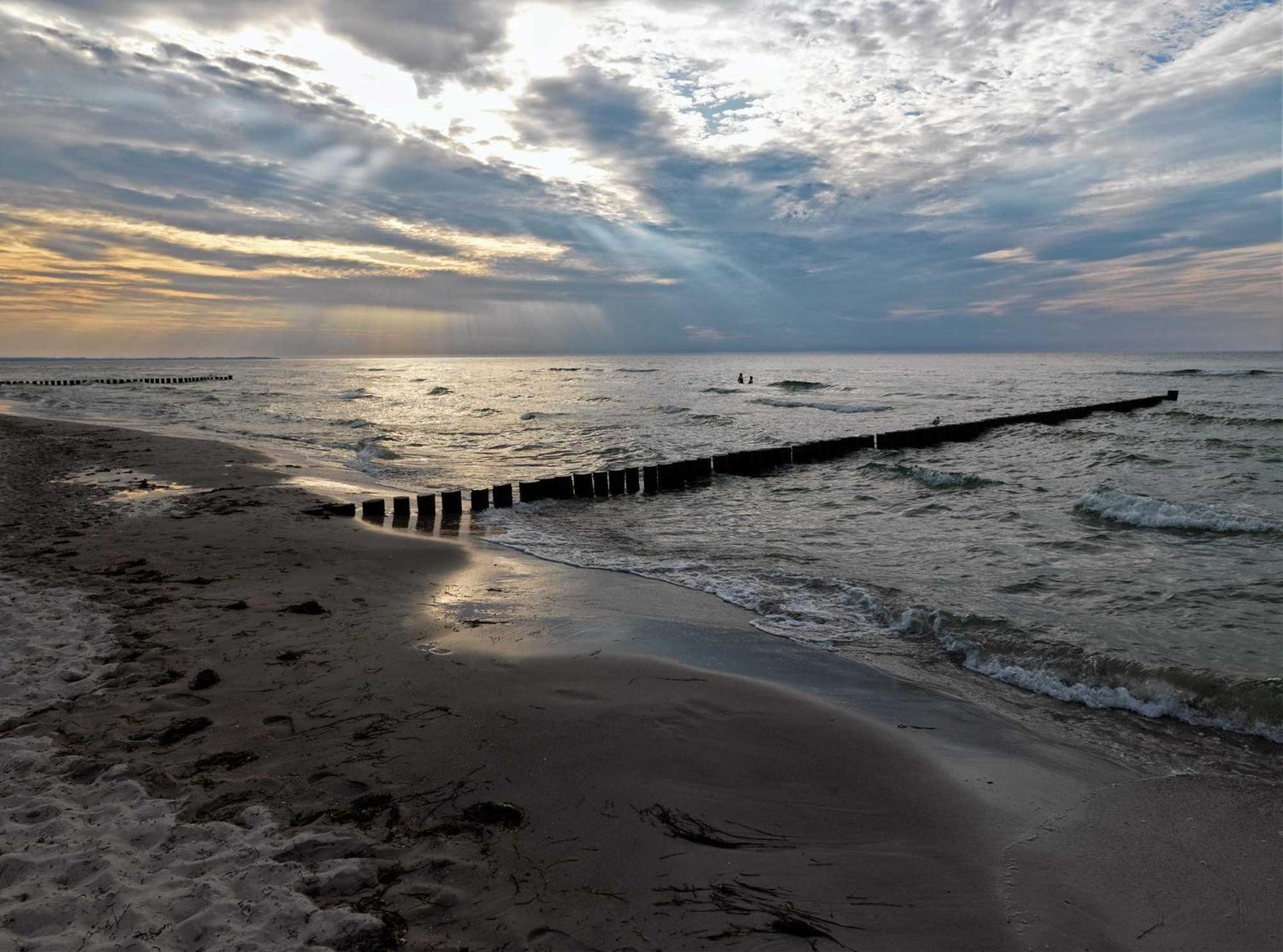 Ferienwohnungen Am Lotsenstieg Abendrot Insel Poel Exterior foto