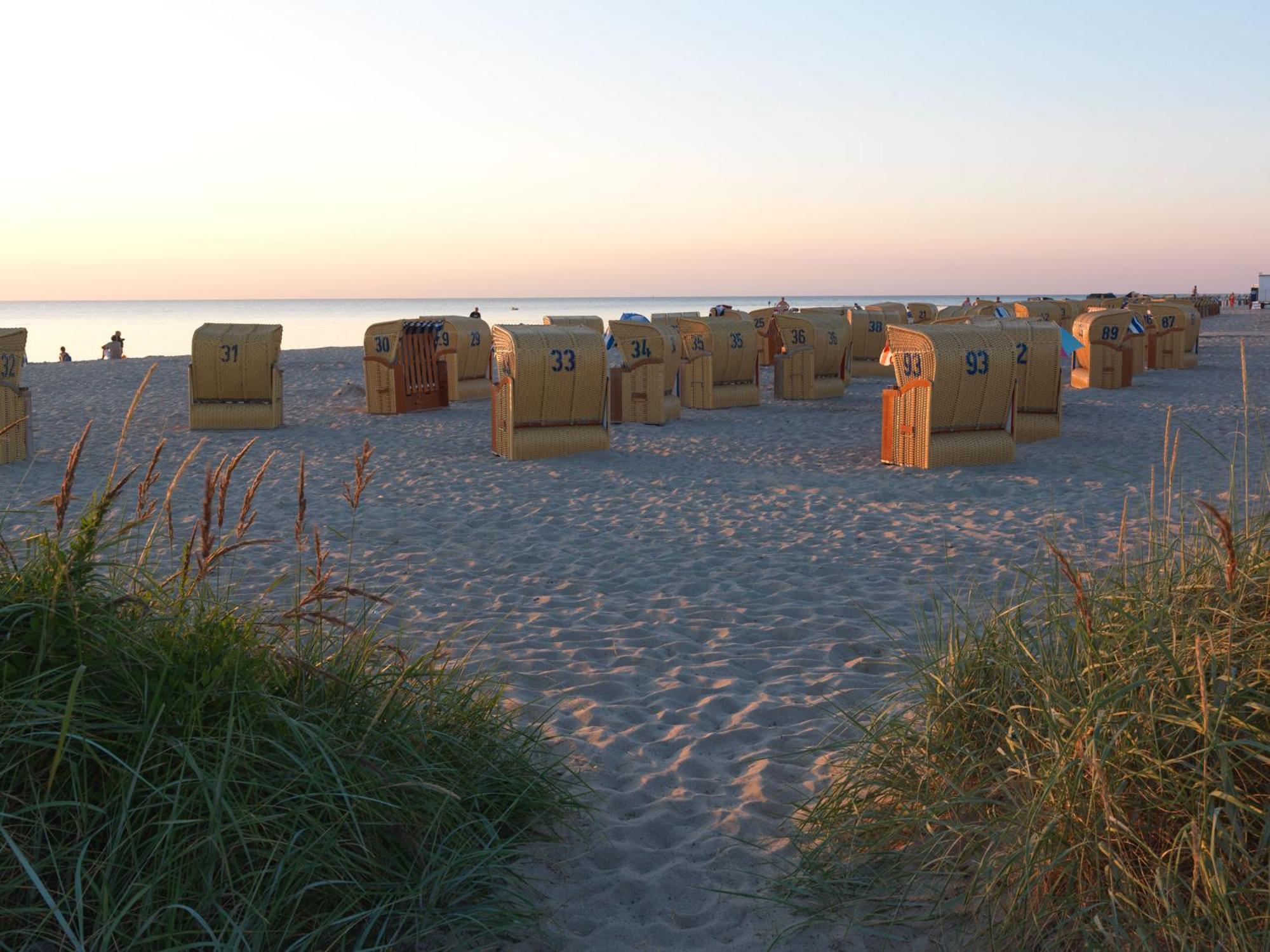Ferienwohnungen Am Lotsenstieg Abendrot Insel Poel Exterior foto